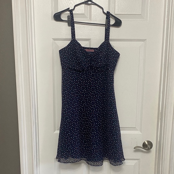 Vineyard Vines Navy Mini Dress with Polka Dots - Picture 2 of 6